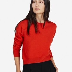 EVERLANE 100% Cotton Long Sleeve Sweater